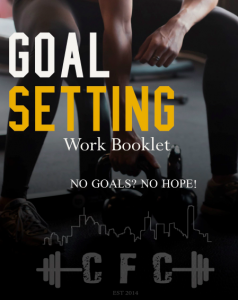 crossfit coorparoo goal setting booklet